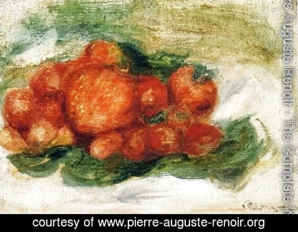Pierre Auguste Renoir - Still Life With Strawberries3