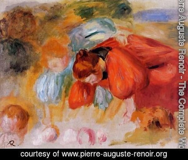 Pierre Auguste Renoir - Study For The Croquet Game