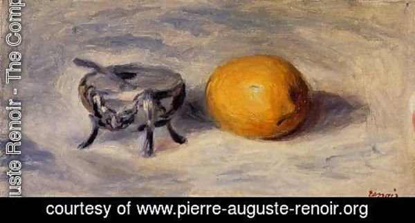 Pierre Auguste Renoir - Sugar Bowl And Lemon
