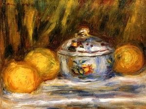 Pierre Auguste Renoir - Sugar Bowl And Lemons