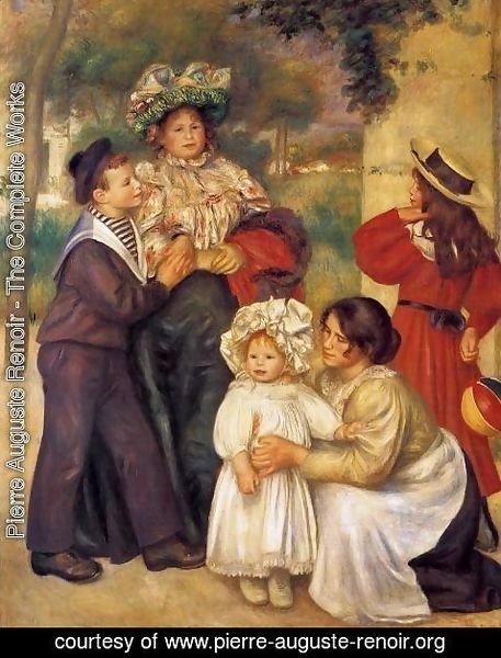 Pierre Auguste Renoir - The Artists Family
