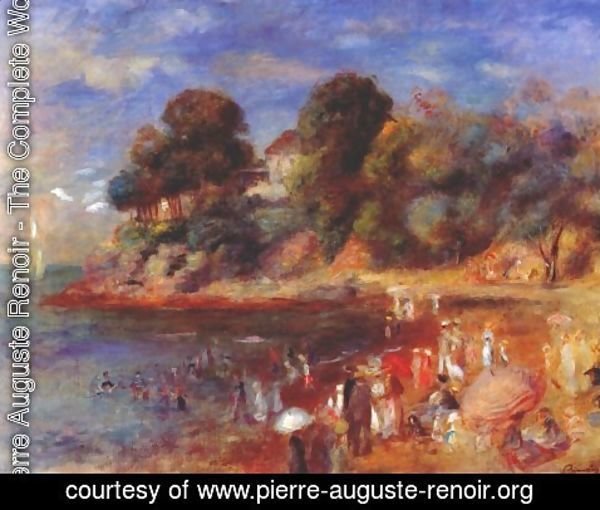 Pierre Auguste Renoir - The Beach At Purnic