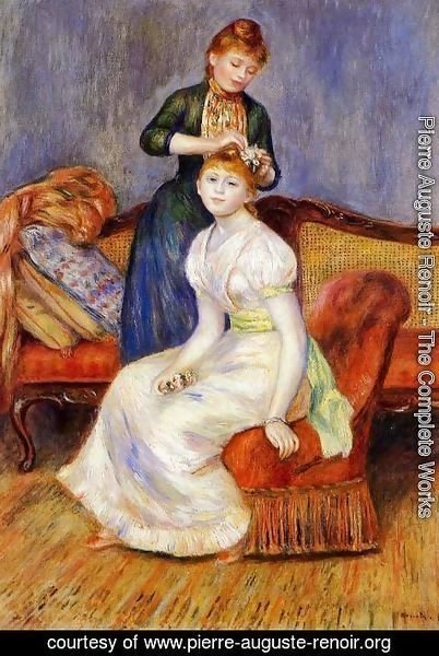 Pierre Auguste Renoir - The Coiffure