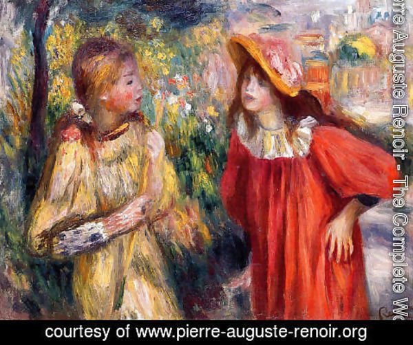 Pierre Auguste Renoir - The Conversation
