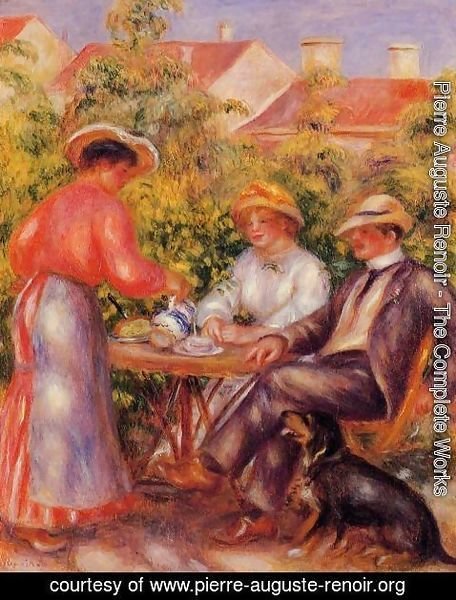 Pierre Auguste Renoir - The Cup Of Tea