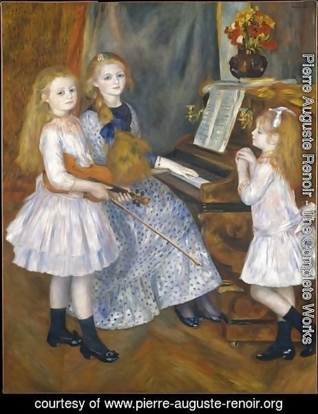 Pierre Auguste Renoir - The Daughters Of Catulle Mendes