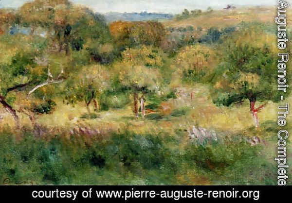 Pierre Auguste Renoir - The Edge Of The Forest In Brittany
