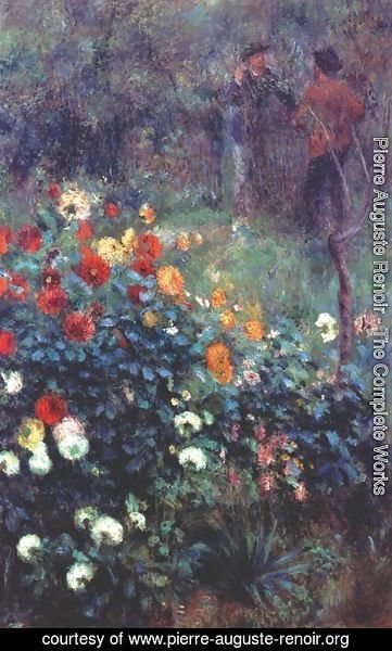 Pierre Auguste Renoir - The Garden In The Rue Cortot At Montmartre