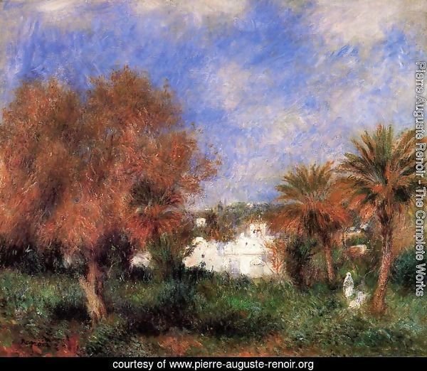 The Garden Of Essai In Algiers