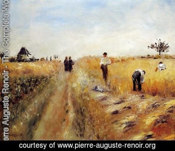 Pierre Auguste Renoir - The Harvesters