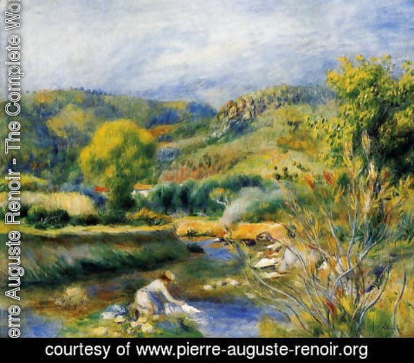 Pierre Auguste Renoir - The Laundress