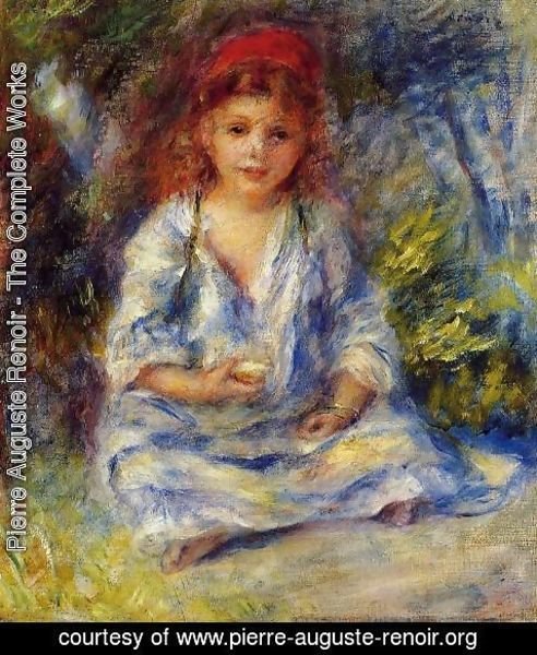 Pierre Auguste Renoir - The Little Algerian Girl