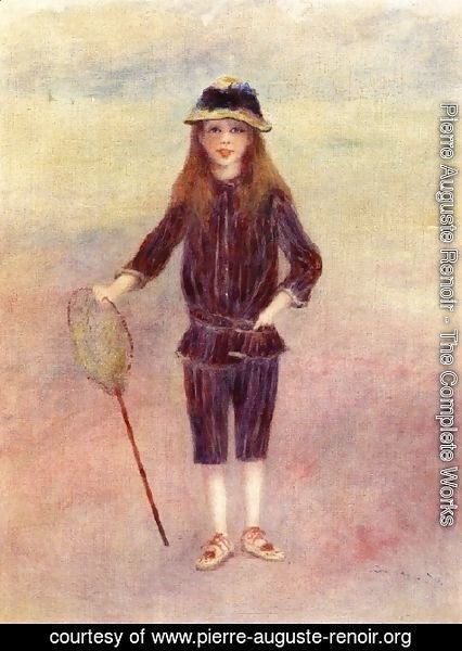 Pierre Auguste Renoir - The Little Fishergirl