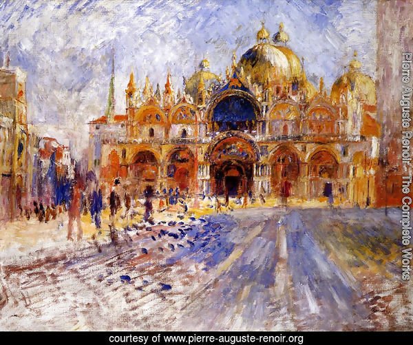 The Piazza San Marco  Venice