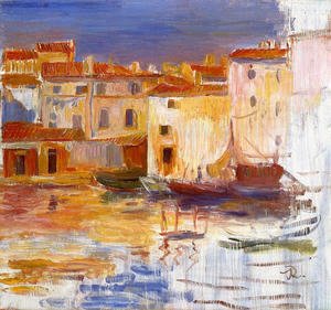Pierre Auguste Renoir - The Port Of Martigues