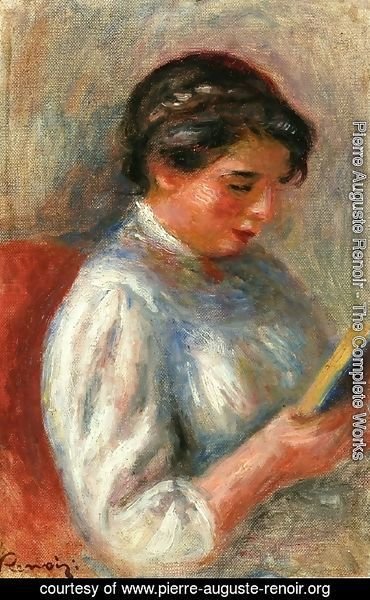 Pierre Auguste Renoir - The Reader
