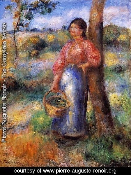 Pierre Auguste Renoir - The Shepherdess