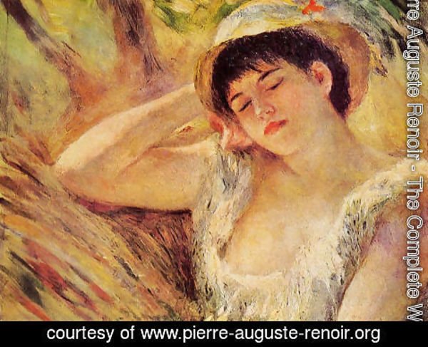 Pierre Auguste Renoir - The Sleeper