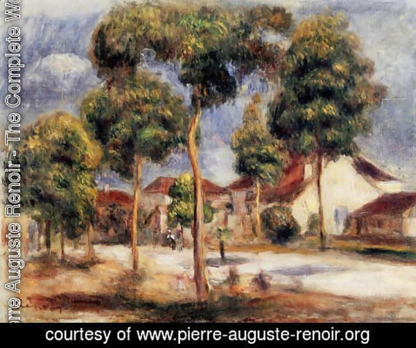 Pierre Auguste Renoir - The Sunny Street