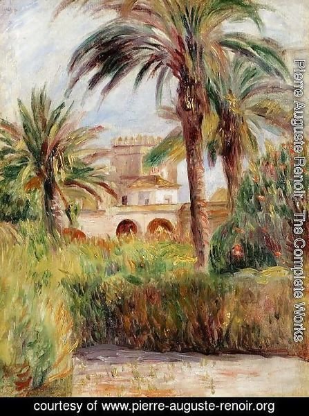 Pierre Auguste Renoir - The Test Garden In Algiers