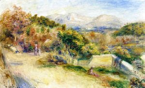 Pierre Auguste Renoir - The View From Collettes  Cagnes