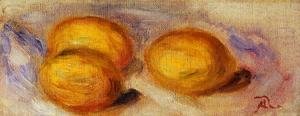 Pierre Auguste Renoir - Three Lemons
