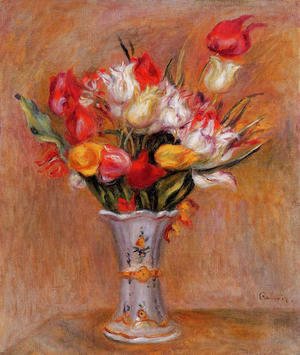 Pierre Auguste Renoir - Tulips