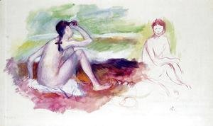 Pierre Auguste Renoir - Two Bathers