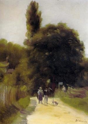Pierre Auguste Renoir - Two Figures In A Landscape
