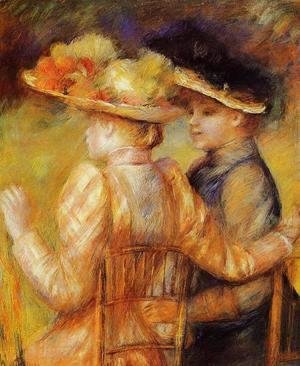 Pierre Auguste Renoir - Two Women In A Garden