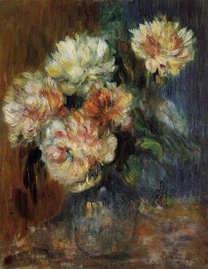 Pierre Auguste Renoir - Vase Of Peonies