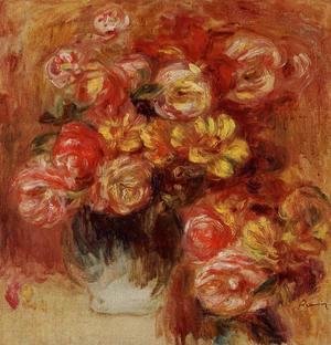 Pierre Auguste Renoir - Vase Of Roses