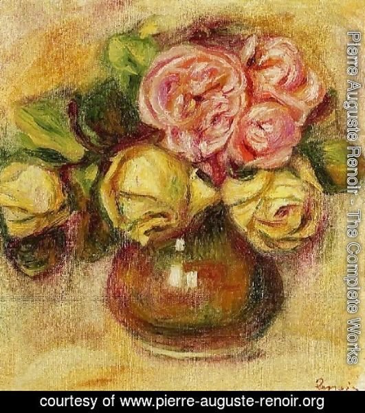 Pierre Auguste Renoir - Vase Of Roses4