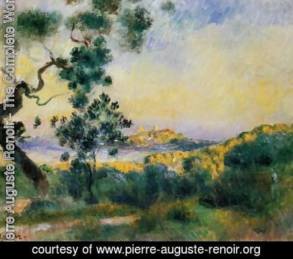 Pierre Auguste Renoir - View Of Antibes