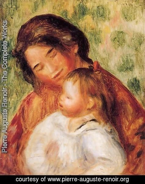 Pierre Auguste Renoir - Woman And Child2