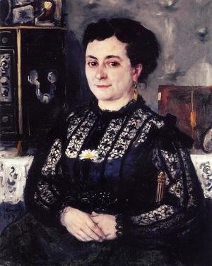 Pierre Auguste Renoir - Woman In A Lace Blouse