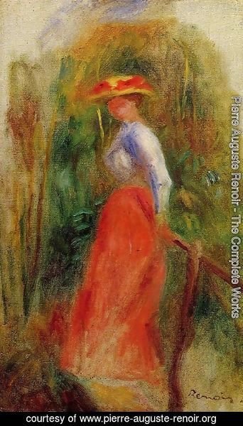 Pierre Auguste Renoir - Woman In A Landscape2