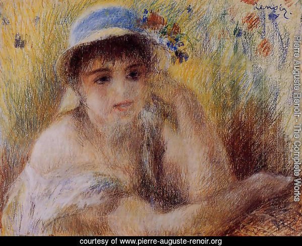 Woman In A Straw Hat2