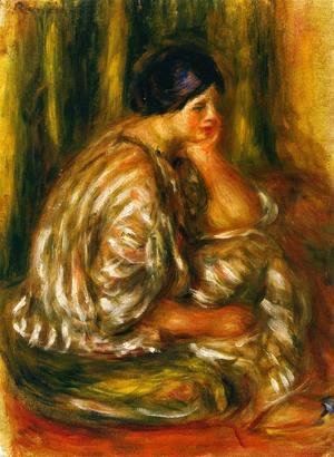 Pierre Auguste Renoir - Woman In An Oriental Costume