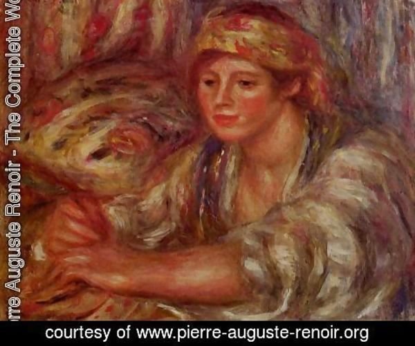 Pierre Auguste Renoir - Woman Playing Cards