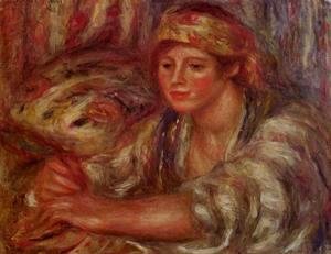 Pierre Auguste Renoir - Woman Playing Cards