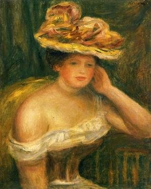 Pierre Auguste Renoir - Woman Wearing A Corset