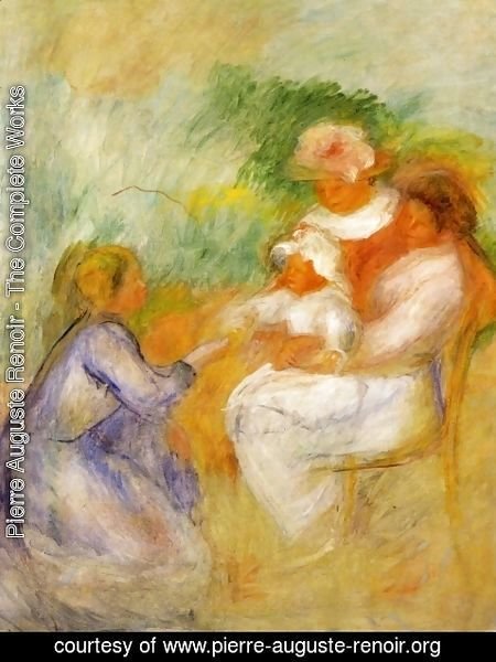 Pierre Auguste Renoir - Women And Child