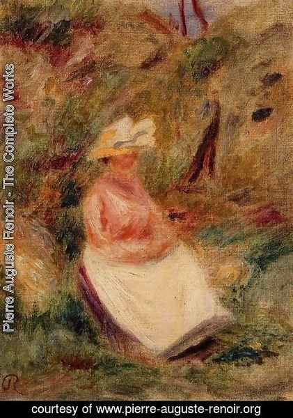 Pierre Auguste Renoir - Young Girl In The Woods