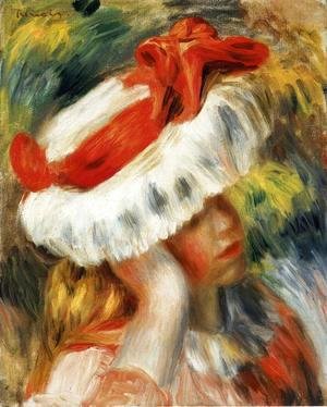 Pierre Auguste Renoir - Young Girl With A Hat