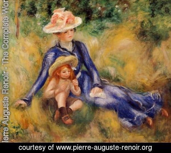 Pierre Auguste Renoir - Yvonne And Jean