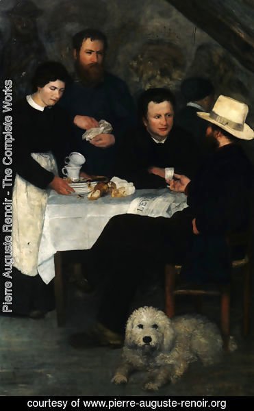 Pierre Auguste Renoir - Mother Anthony's Inn at Marlotte