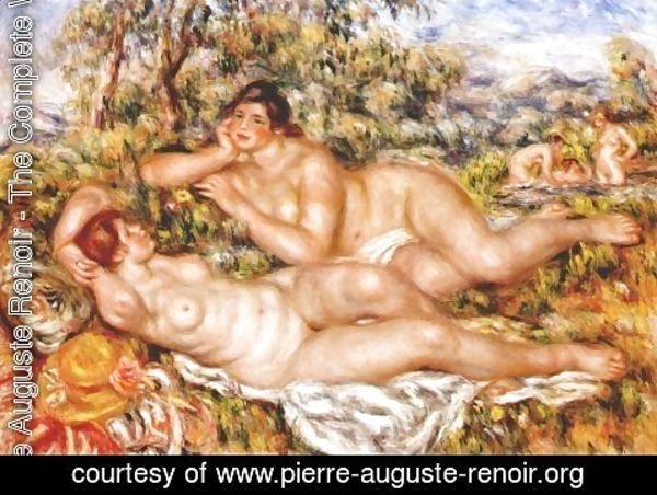 Pierre Auguste Renoir - Bathers 2