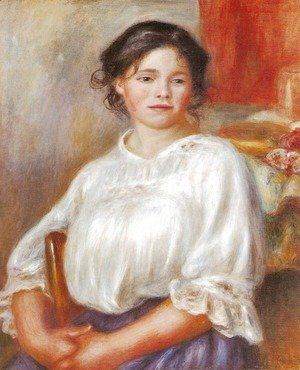 Young Girl, Seated